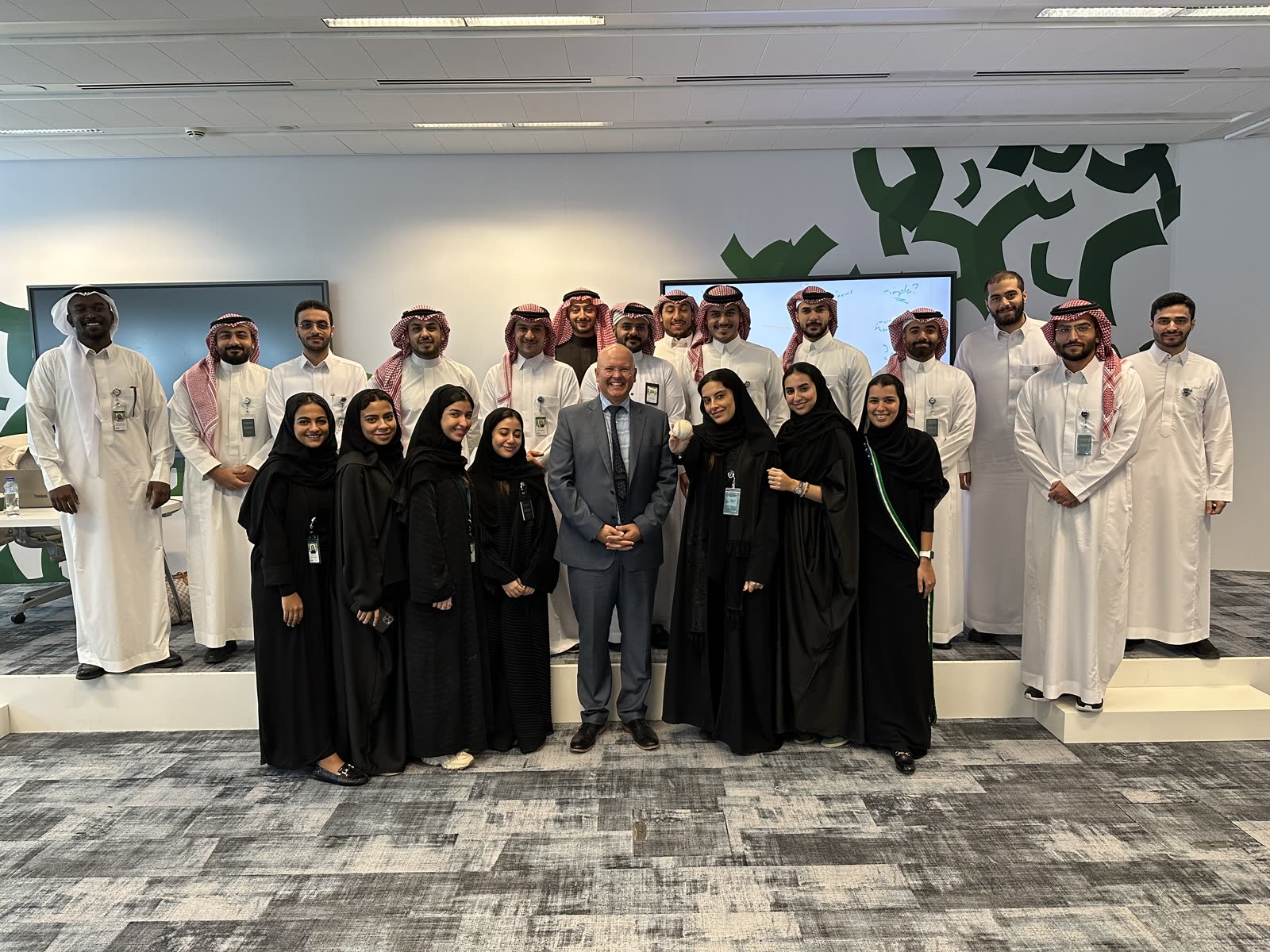 Leadership cohort in Riyadh.